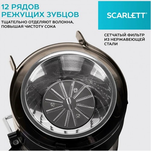 Соковыжималка Scarlett SC-JE50S18 (серый металлик) 7