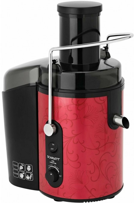 Соковыжималка Scarlett SC-JE50S26 (красный/черный) 