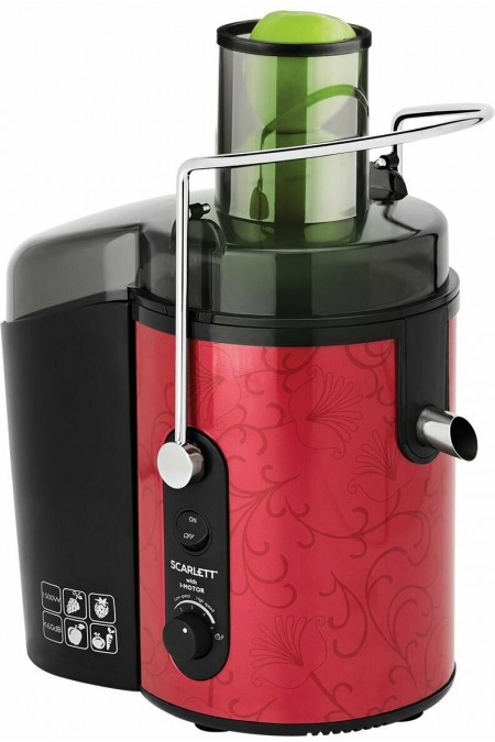 Соковыжималка Scarlett SC-JE50S26 (красный/черный) 1