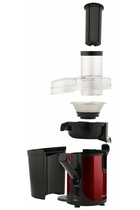 Соковыжималка Scarlett SC-JE50S48 (черный/красный) 