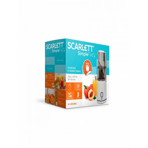 Соковыжималка Scarlett SC-JE50S63 (белый) 6