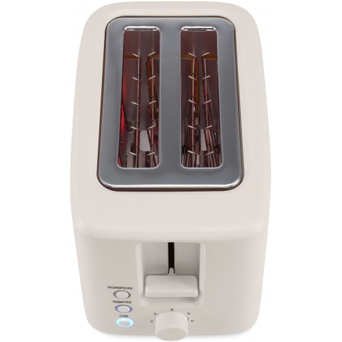 Тостер Hyundai HYT-3306 (кремовый) 7