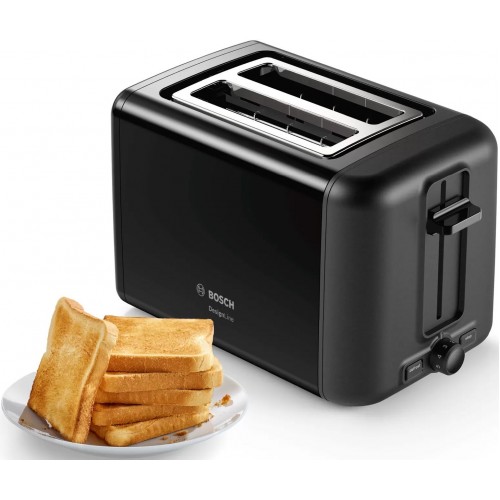 Тостер Bosch TAT3P423 (черный/серебристый) 1