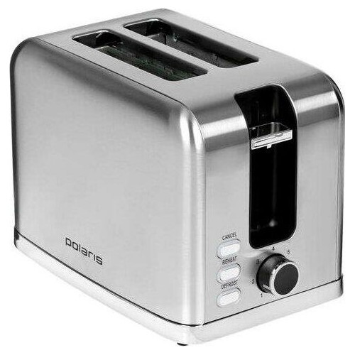 Тостер Polaris PET 0923 (серебристый) 5