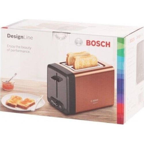 Тостер Bosch TAT4P429 (коричневый/черный) 17