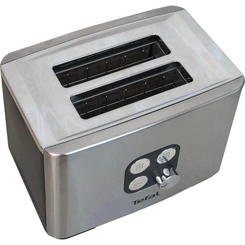 Тостер Tefal TT420D30 (серебристый/черный) 4