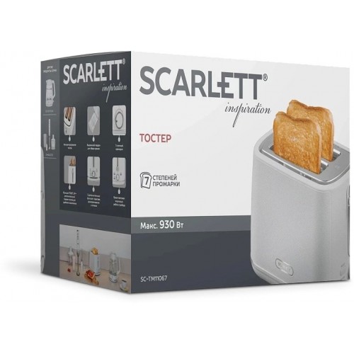 Тостер SCARLETT SC-TM11067 (белый) 7