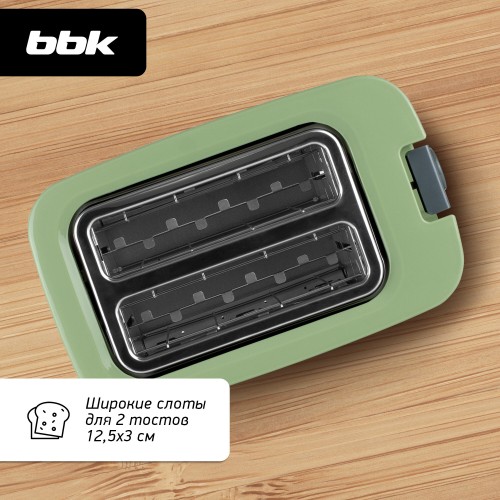 Тостер BBK TR81M (зеленый) 