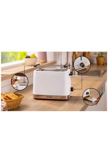 Тостер Bosch TAT4M221 (белый) 1