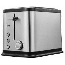 Тостер BQ T1005 (черный/серебристый)