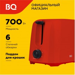 Тостер BQ T1007 (красный)