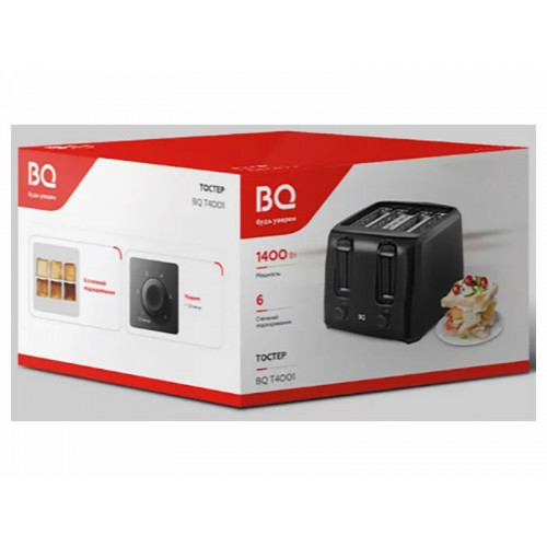 Тостер BQ T4001 (черный) 8