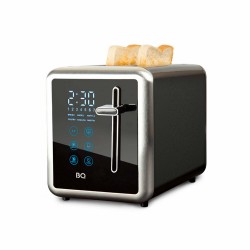 Тостер BQ T4002 (черный/серебристый)