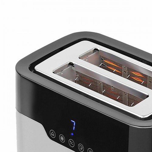 Тостер CENTEK CT-1423 (серебристый/черный) 5
