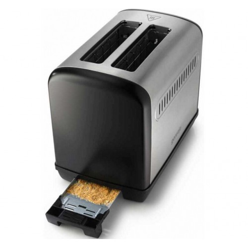 Тостер Gorenje T1100CLBK (черный/серебристый) 2