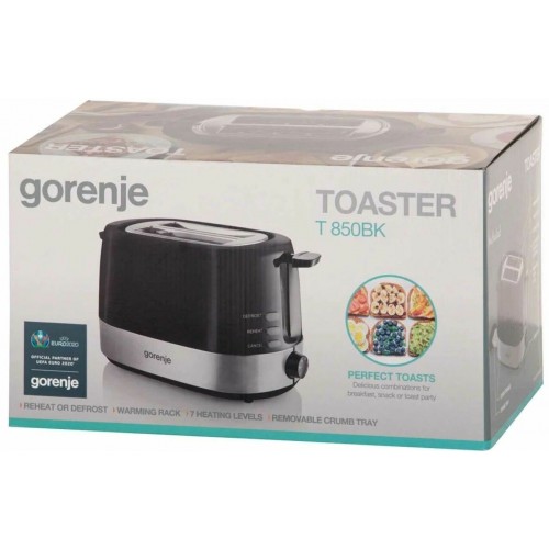 Тостер Gorenje T850BK (черный) 2