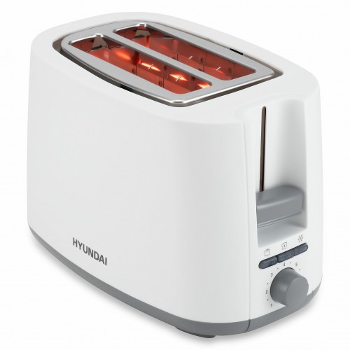 Тостер Hyundai HYT-2301 (белый/серый) 5