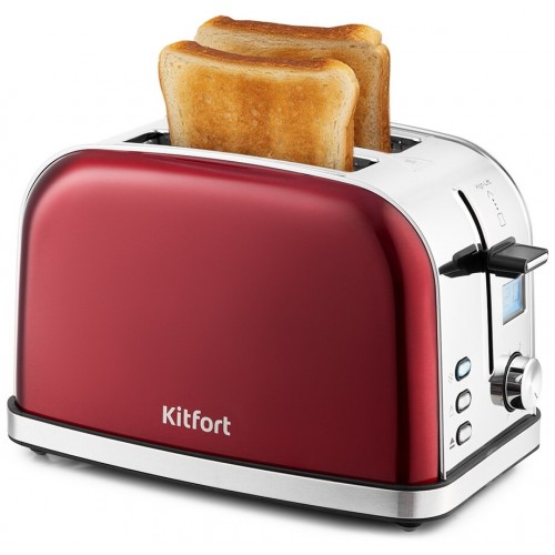 Тостер Kitfort KT-2036-1 (красный) 