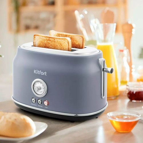 Тостер Kitfort KT-2038-3 (серый) 8