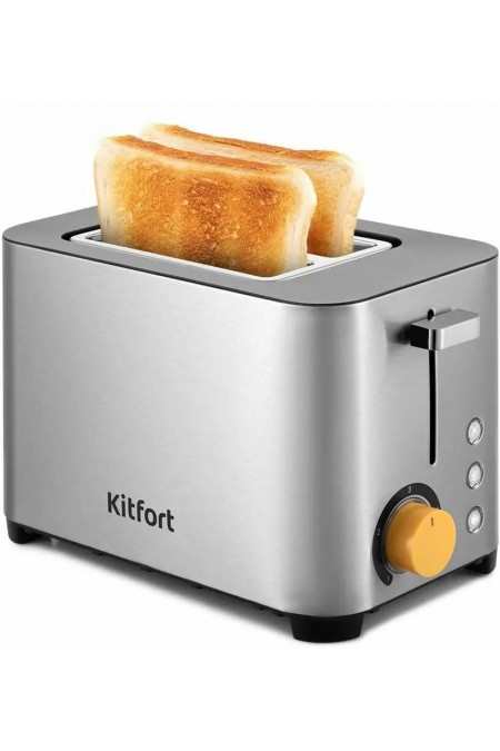 Тостер Kitfort КТ-6201 (серебристый) 