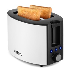 Тостер Kitfort КТ-6208 (белый/черный)