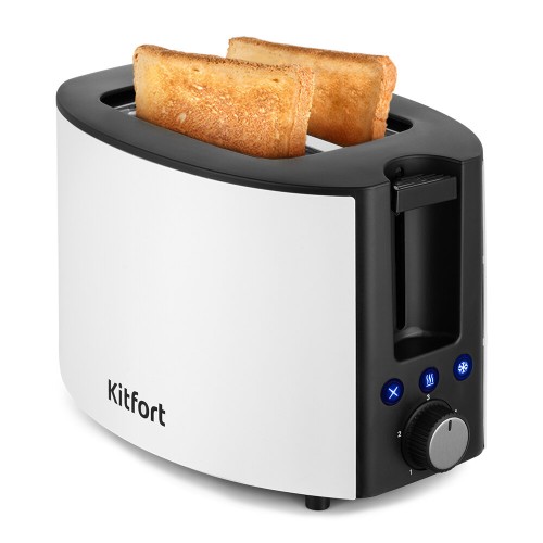 Тостер Kitfort КТ-6208 (белый/черный) 