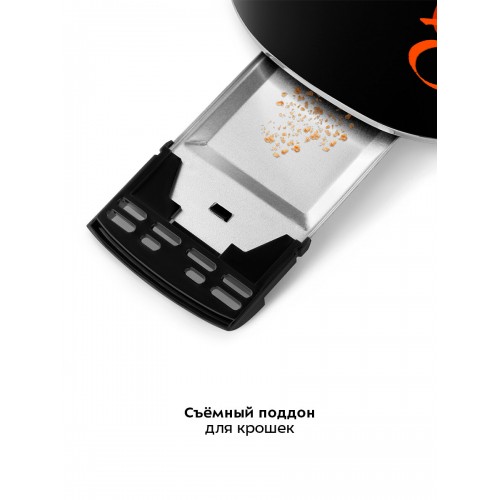 Тостер Kitfort КТ-6464 (черный/красный) 5