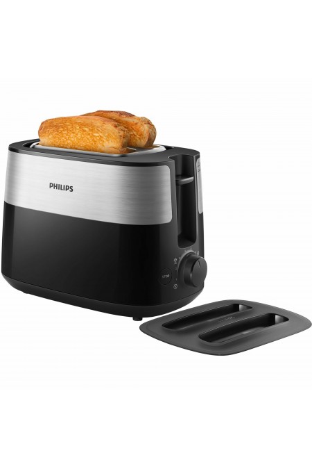Тостер Philips HD2517/90 (черный/серебристый) 4