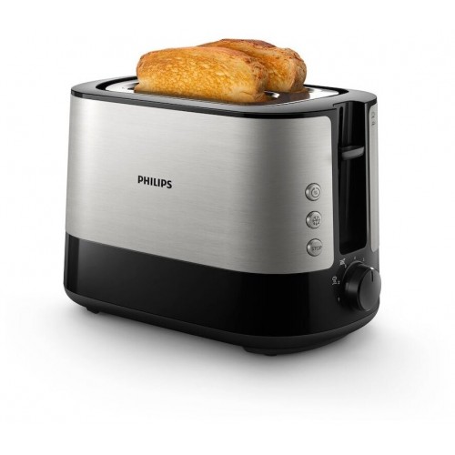 Тостер Philips HD2635/90 (серебристый/черный) 