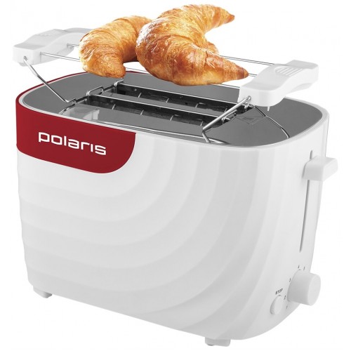 Тостер Polaris PET 0720 (белый/красный) 8