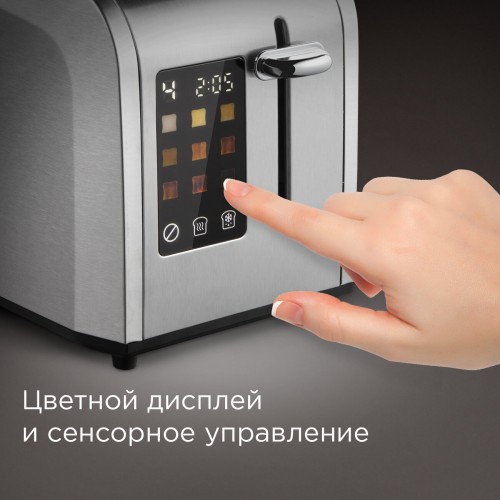 Тостер REDMOND T903 (серебристый) 1