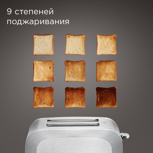 Тостер REDMOND T903 (серебристый) 2