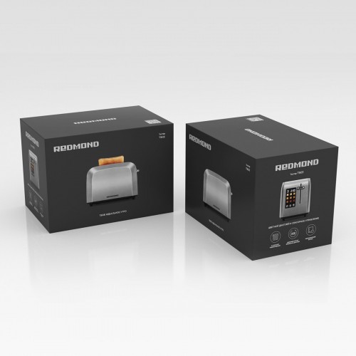 Тостер REDMOND T903 (серебристый) 9