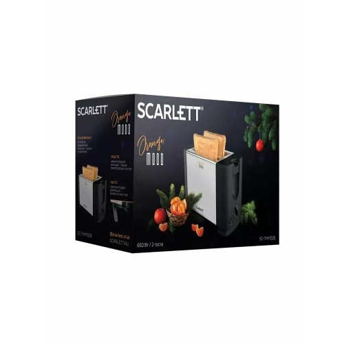 Тостер Scarlett SC-TM11026 (черный/серебристый) 6
