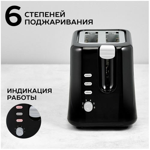 Тостер Scarlett SC-TM11031 (черный) 1