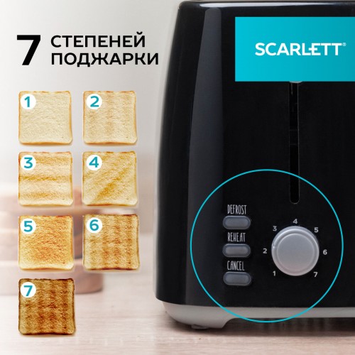 Тостер Scarlett SC-TM11068 (черный) 1