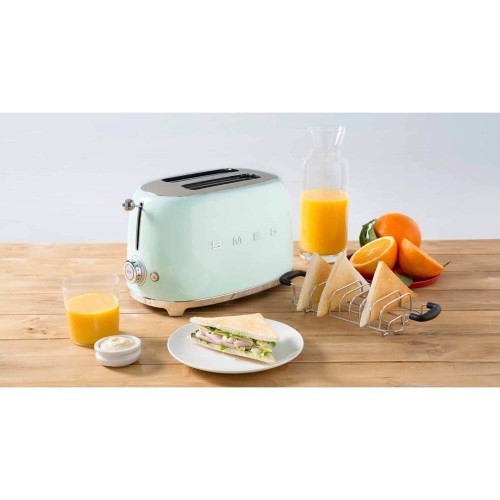 Тостер Smeg TSF01PGEU (пастельный зеленый) 9