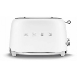 Тостер Smeg TSF01WHMEU (матовый белый)