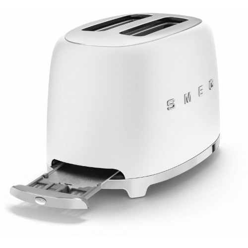 Тостер Smeg TSF01WHMEU (матовый белый) 2