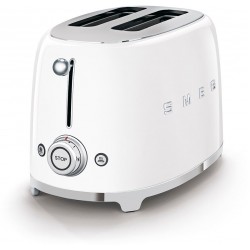 Тостер Smeg TSF01WHMEU (матовый белый)