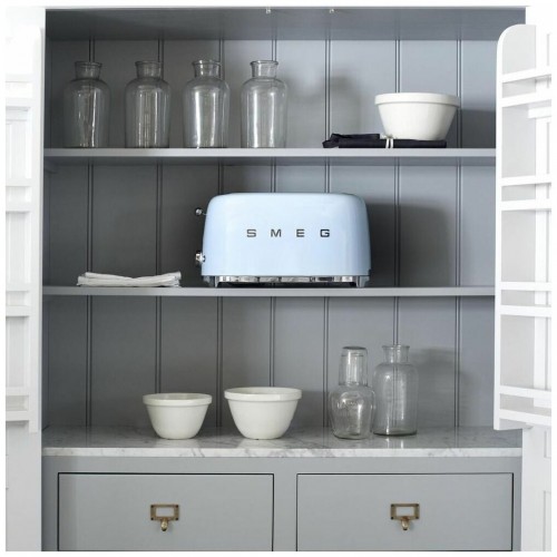 Тостер Smeg TSF02PBEU (пастельный голубой) 7