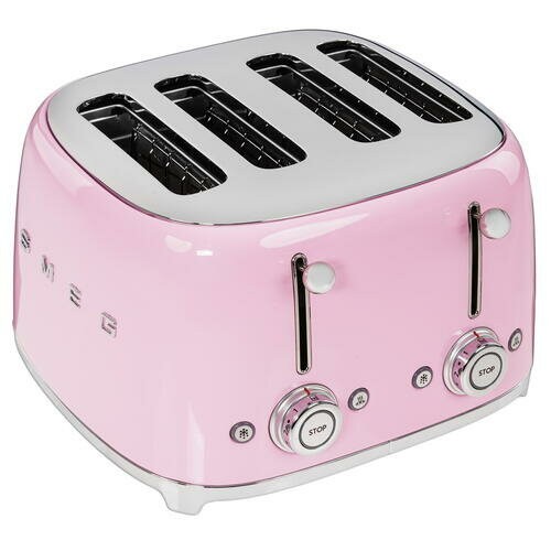 Тостер Smeg TSF03PKEU (розовый) 5