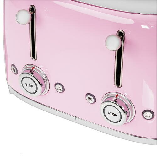 Тостер Smeg TSF03PKEU (розовый) 8