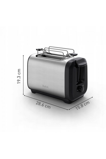 Тостер Tefal Subito TT5S1DE0 (серебристый/черный) 