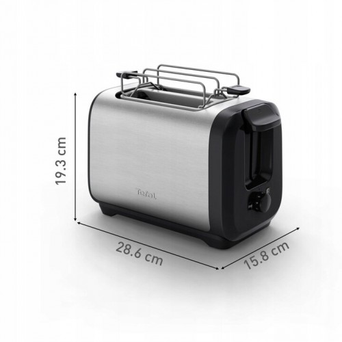 Тостер Tefal Subito TT5S1DE0 (серебристый/черный) 2