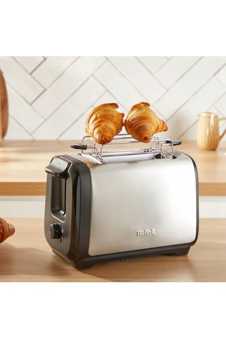 Тостер Tefal Subito TT5S1DE0 (серебристый/черный) 5