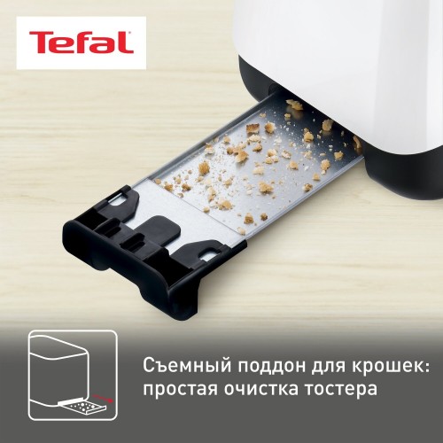 Тостер Tefal TT130130 Delphini (белый) 2