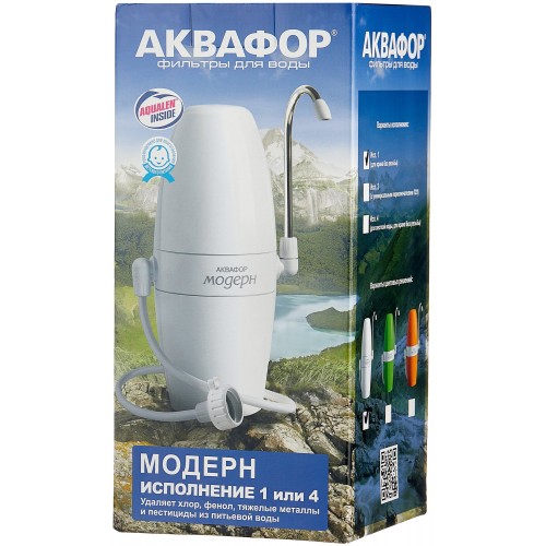 Фильтр для воды Аквафор Модерн 1 (белый) 1