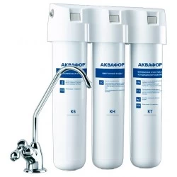 Фильтр под мойкой Аквафор Кристалл А для жесткой воды (белый)