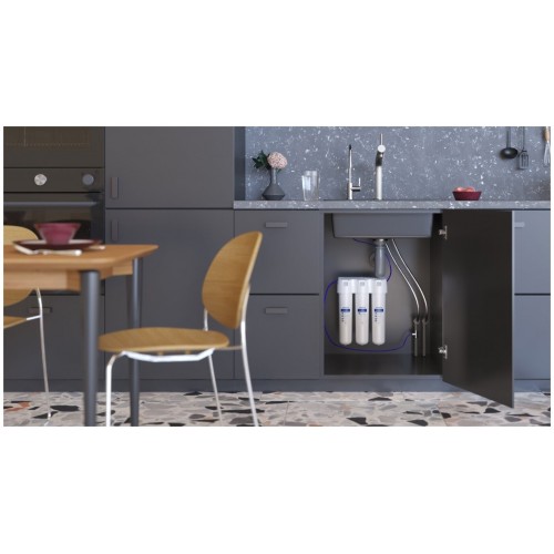 Фильтр под мойкой Аквафор Кристалл тройка+кран (белый) 8